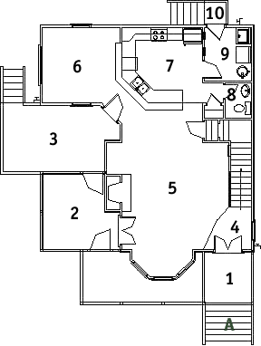 house plan imagemap